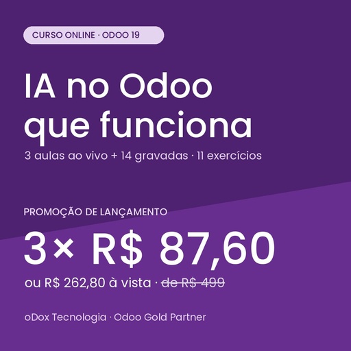 IA no Odoo que funciona